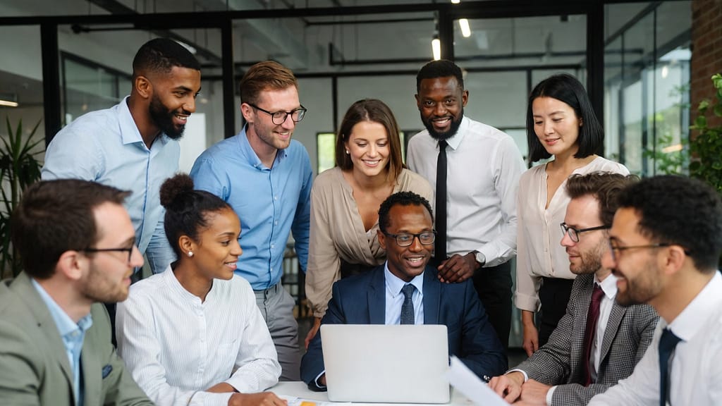 Faut-il être charismatique pour bien manager une équipe ? Manager guidant son équipe avec confiance et écoute