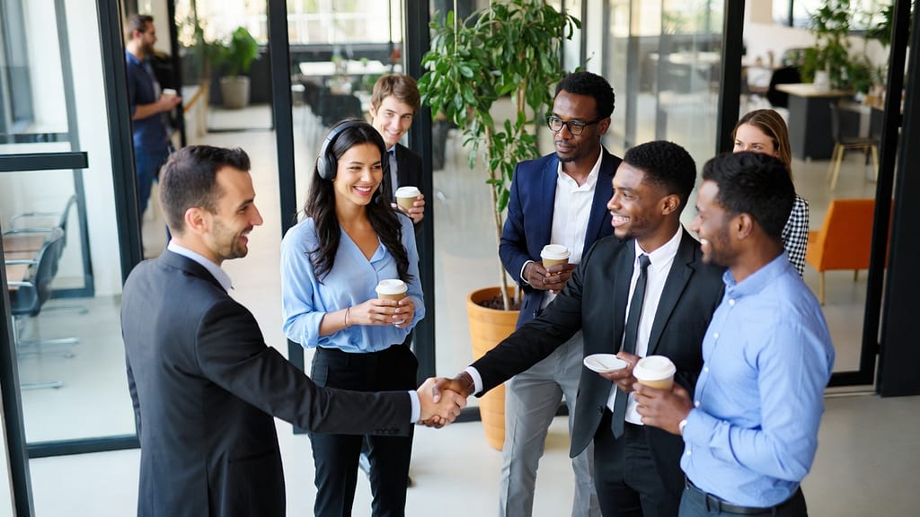 Pourquoi organiser des événements d’entreprise change (vraiment) la culture d’équipe Collaborateurs participant à un événement d’entreprise dynamique et engageant