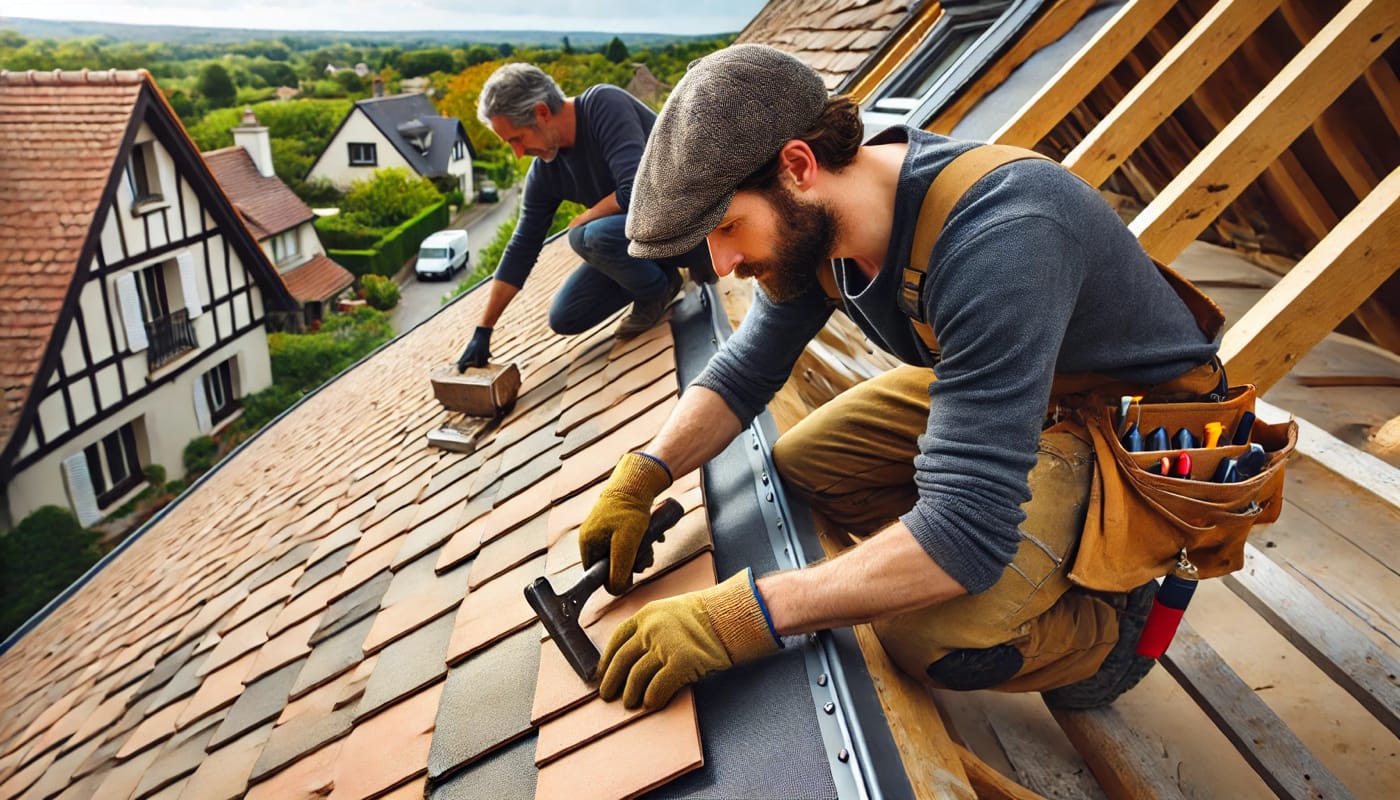 Artisan couvreur dans le Val‑d’Oise : rénovation, réparation, entretien et nettoyage de toiture pour une couverture durable, étanche et performante.